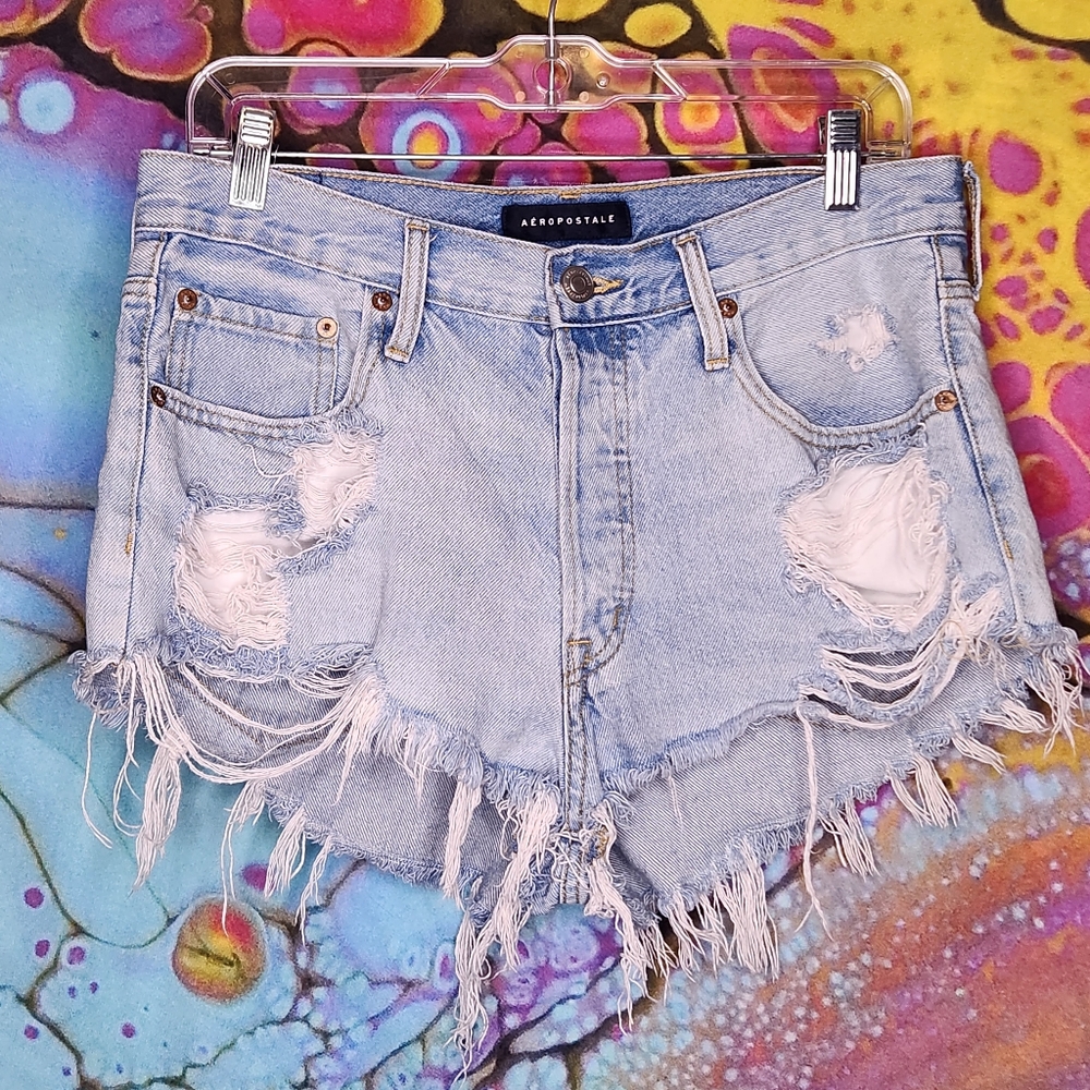 Aeropostale 90s High Rise Cut-offs